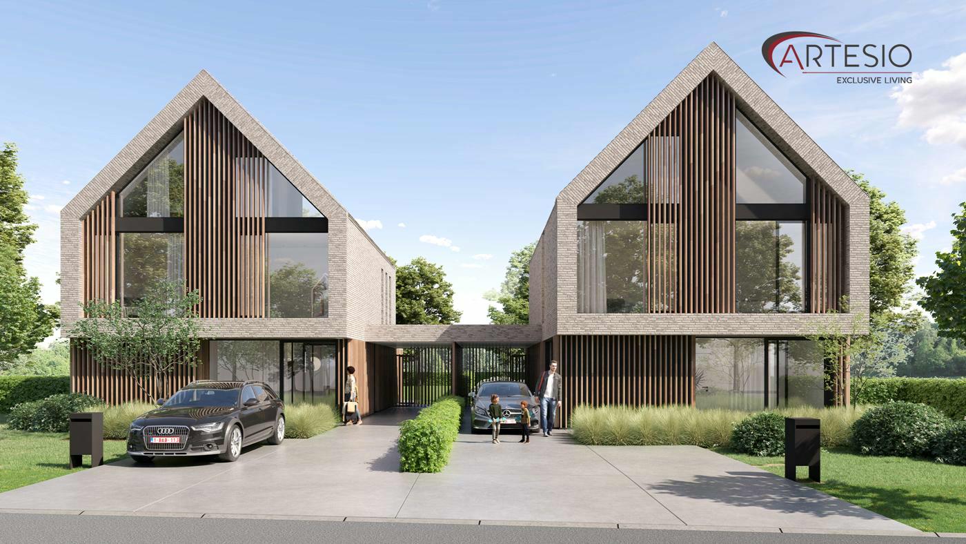 Villa's BKS: 2 high-end schuurvilla's naar uniek nieuw design in Keerbergen