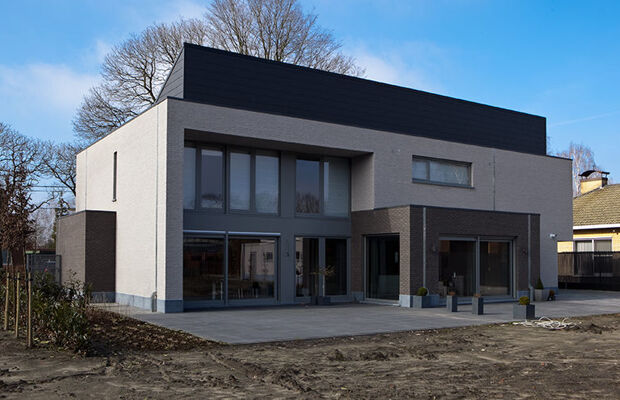 Binnenkijken bij een moderne villa te Oud-Turnhout