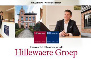 Heeren & Hillewaere wordt Hillewaere Groep