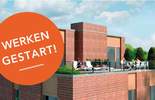 Werken aan appartementen gestart!