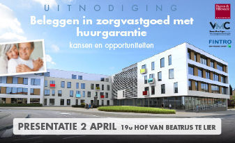 UITNODIGING: BELEGGEN in ZORGVASTGOED mét HUURGARANTIE