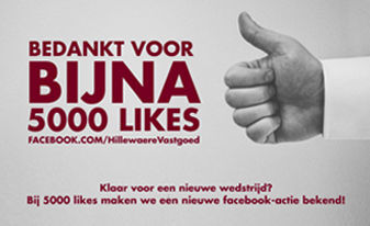 Bijna 5000 likes op onze Facebookpagina!