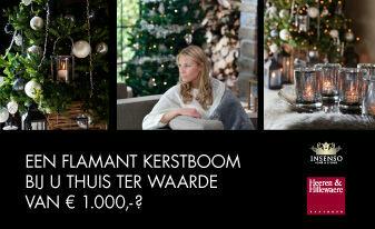 Win een Flamant kerstboom bij u thuis ter waarde van € 1.000,-