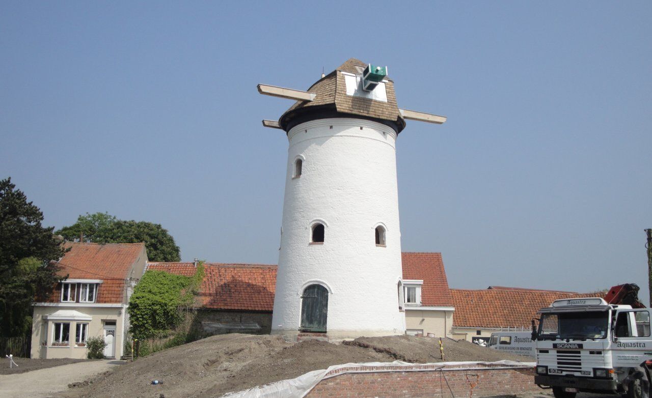 De Molen van Hoeke bijna in ere hersteld