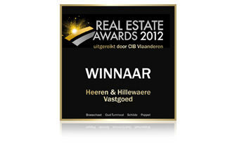 Hillewaere wint vastgoedoscar Real Estate Awards 2012