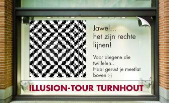 Illusion-tour – binnenkort in Turnhout centrum!