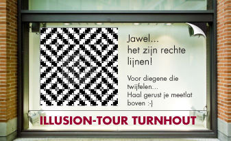 Illusion-tour – binnenkort in Turnhout centrum!