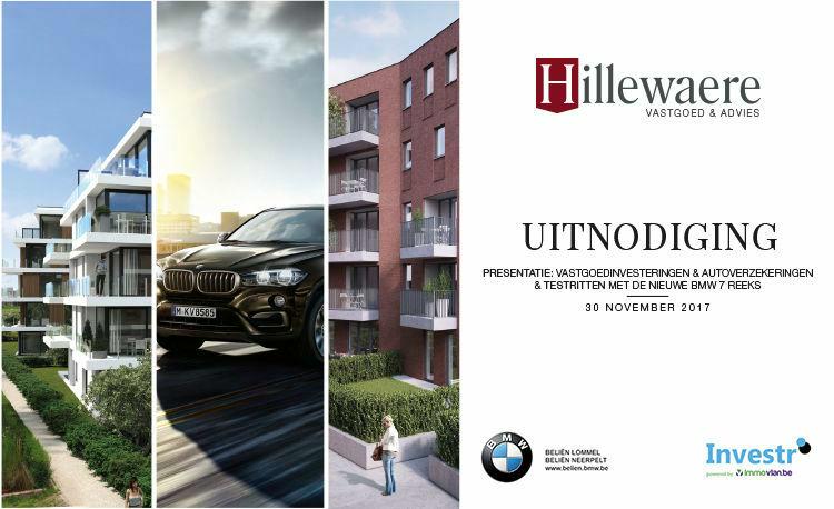 PRESENTATIE : Vastgoedinvesteringen & BMW Driving Experience
