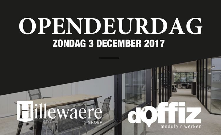 Opendeurdag in onze nieuwe hoofdzetel op 3 december!