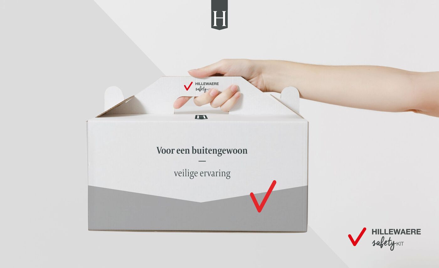 Hillewaere werkt maximaal digitaal inclusief Hillewaere Safety Kit voor alle klanten