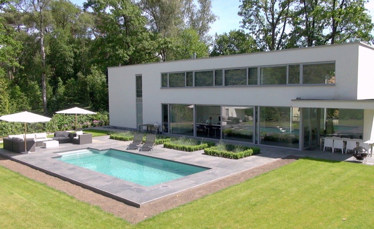 Bekijk de VASTGOEDFILM van deze moderne villa te koop in Retie