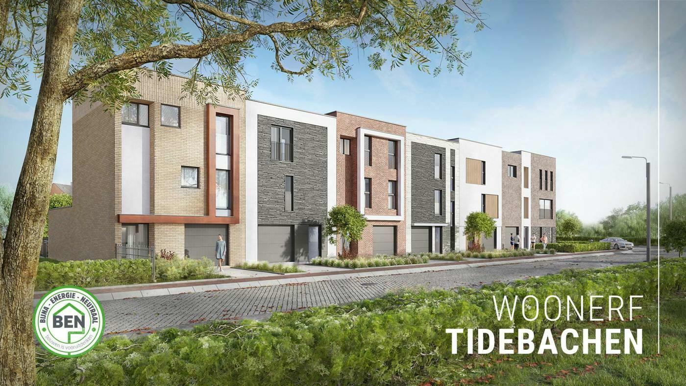 Woonerf Tidebachen: 11 moderne BEN-woningen in het centrum van Diepenbeek