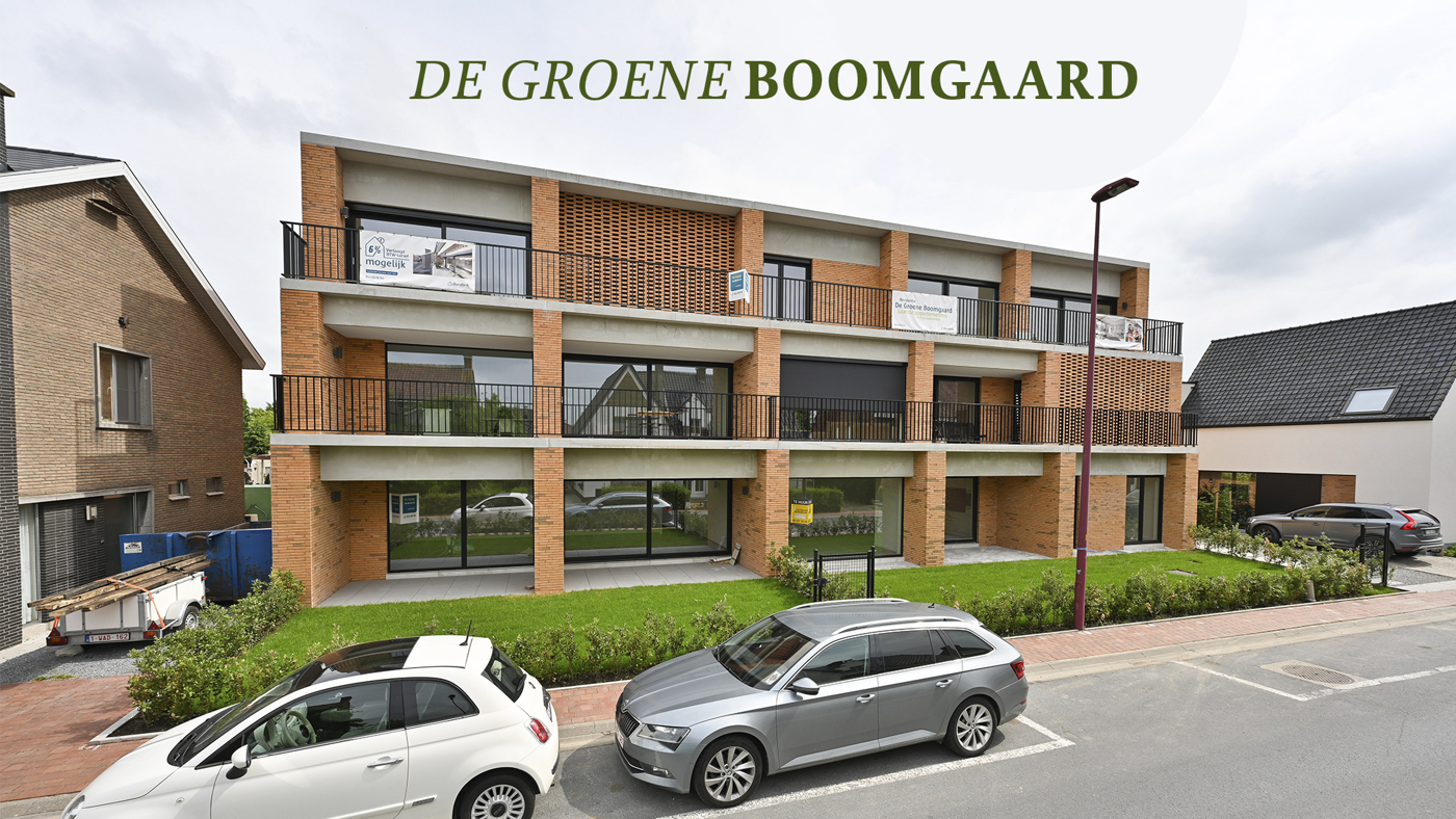 Residentie De Groene Boomgaard: Moderne appartementen in een tijdloze ontwikkeling in Landegem