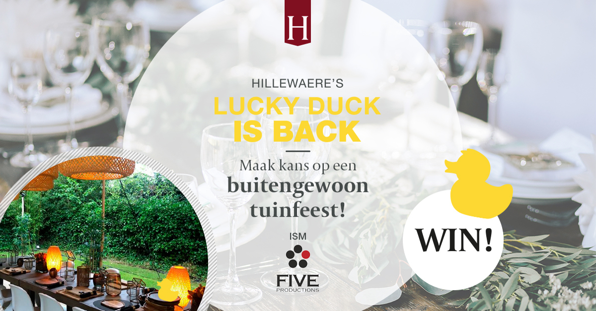 WIN! Lucky Duck is back. Kr-w-aak de code en maak kans op een buitengewoon tuinfeest voor jou en je vrienden *AFGELOPEN*