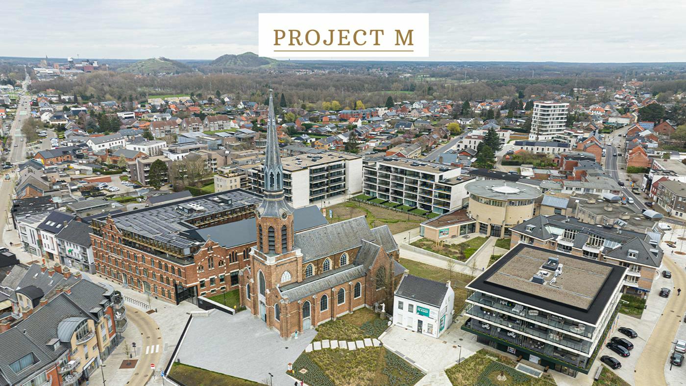 Project M: Moderne nieuwbouwappartementen in het centrum van Beringen