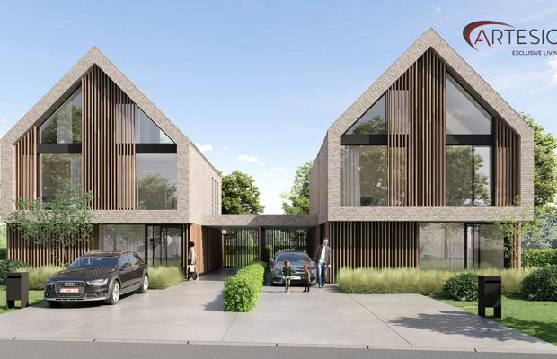 Villa's BKS: 2 high-end schuurvilla's naar uniek nieuw design in Keerbergen