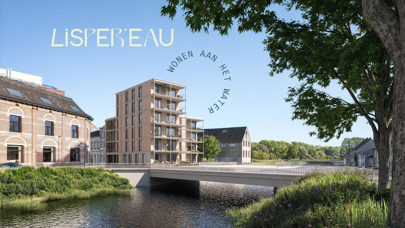 Project Lisper’Eau: 14 exclusieve appartementen aan het water in het centrum van Lier