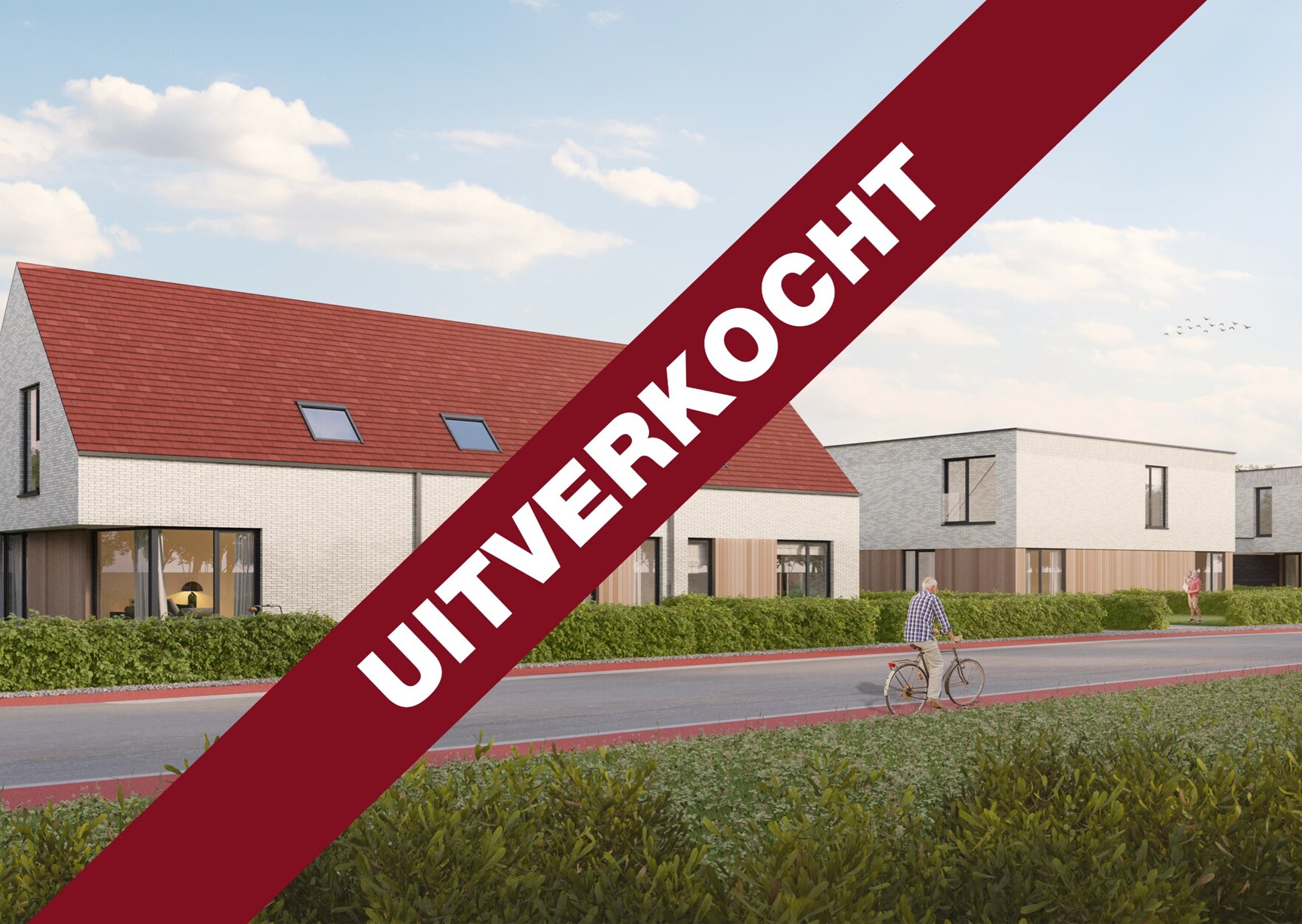 Oud Gooreynd, 6 nieuwbouwwoningen in het groen