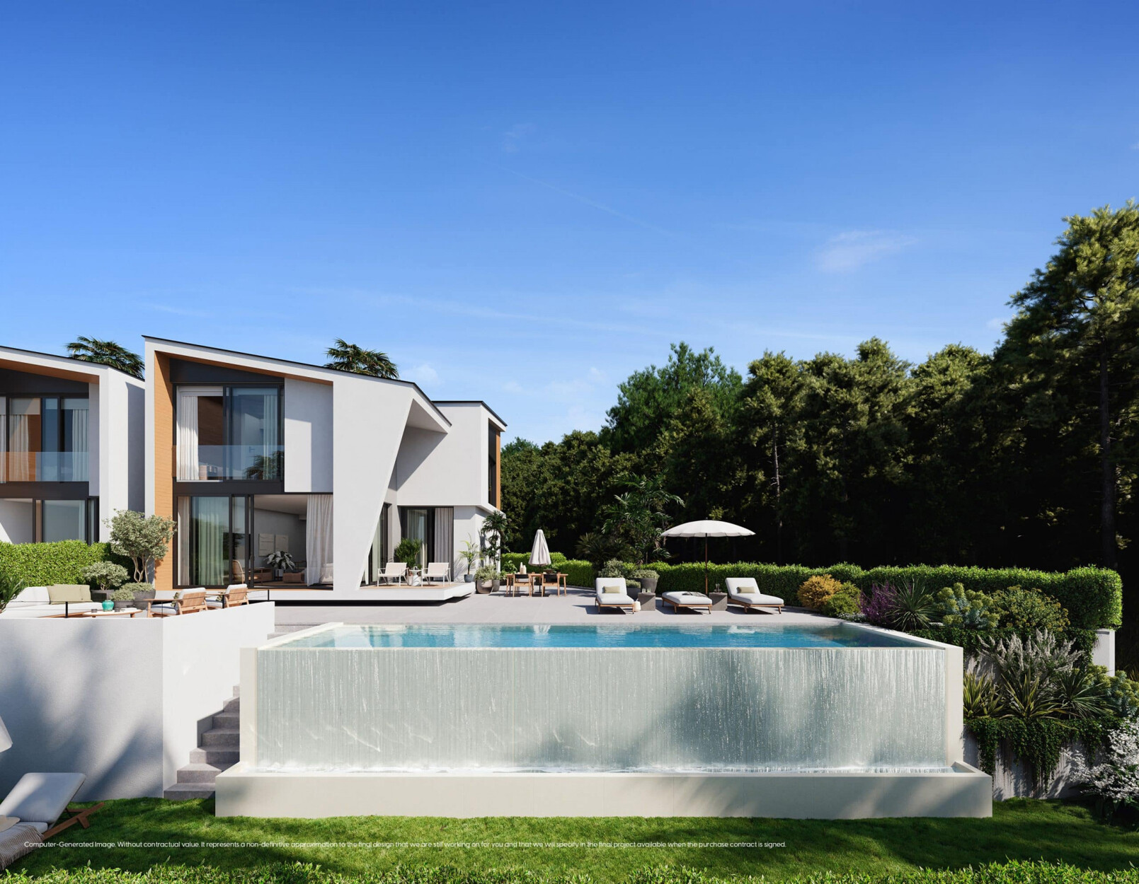 Spectaculaire designvilla met zeezicht in Reserva del Chaparral, Mijas