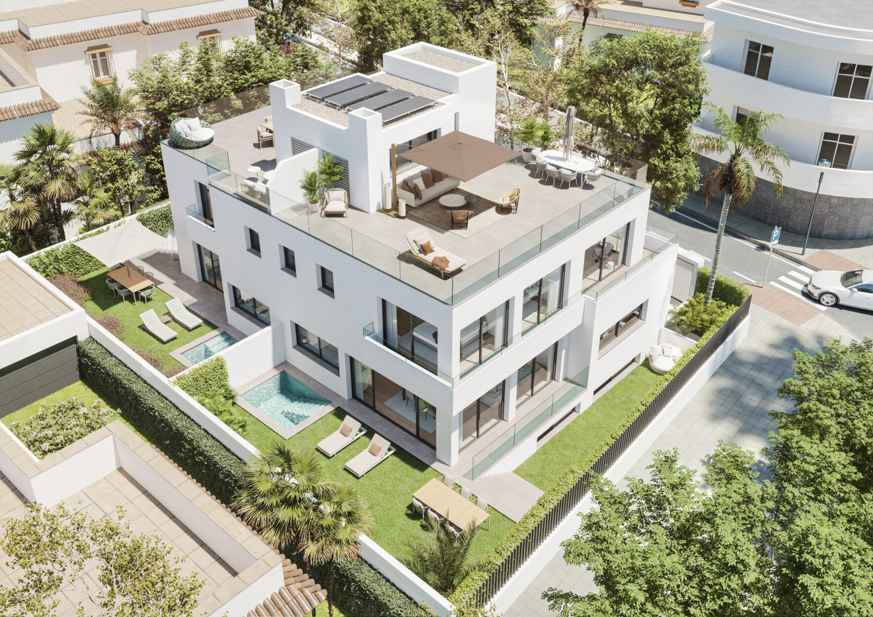 Luxe herenhuis aan zee