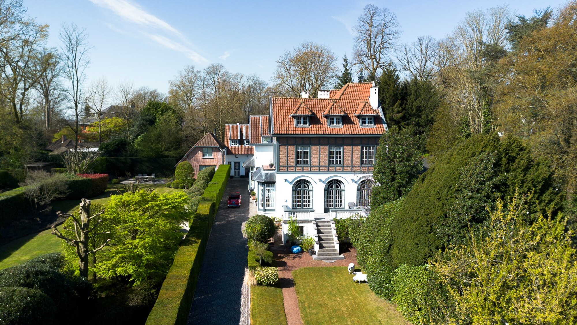 Floride - Woning uit 1917 genesteld op 11 are serene grond