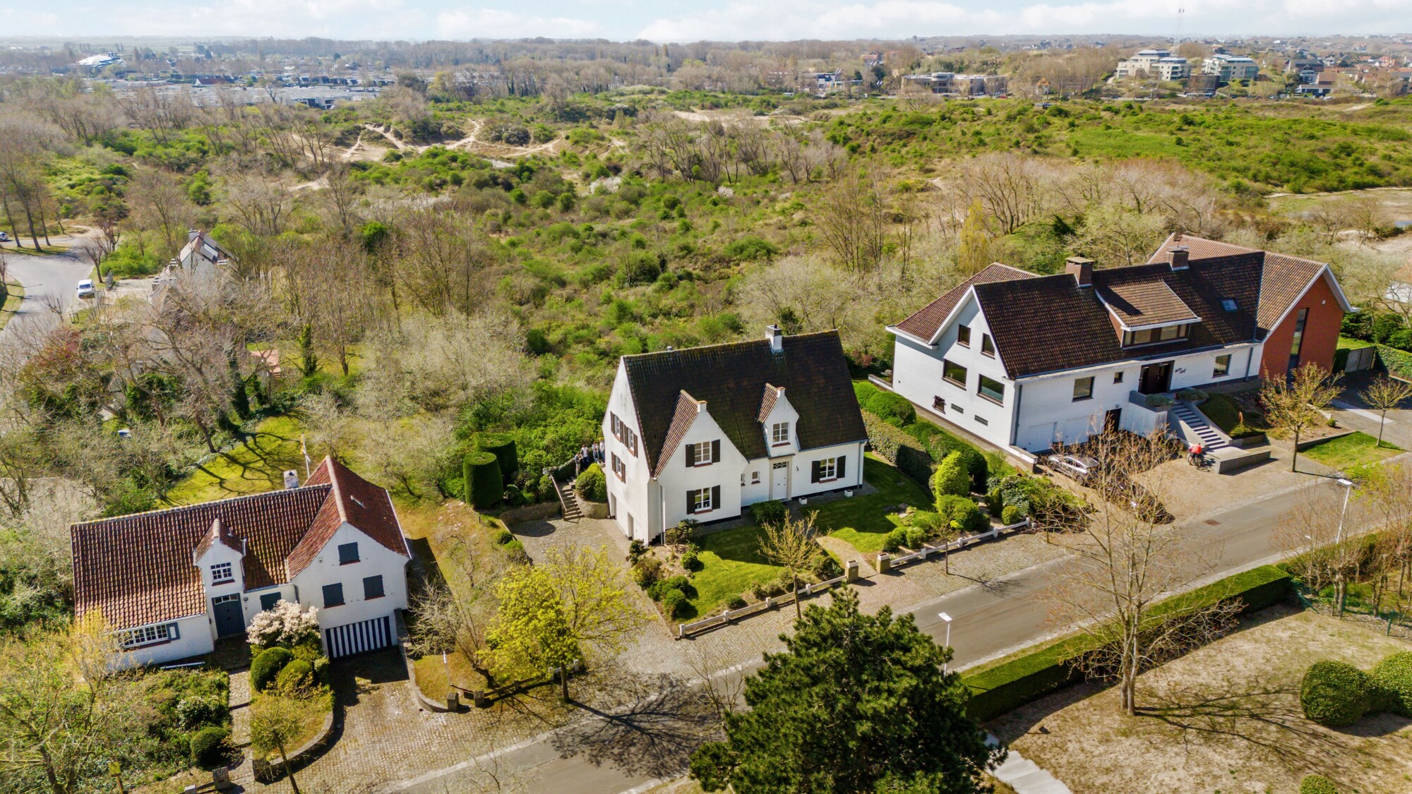 Unieke villa met frontaal zicht op de Simliduinen