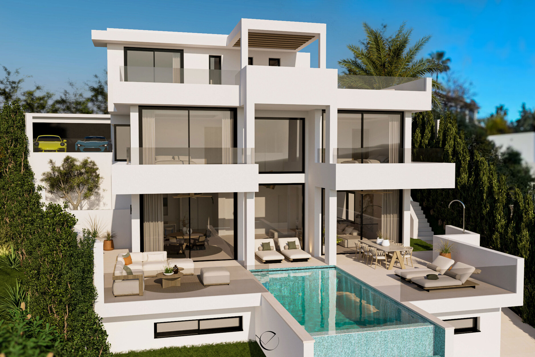 Perceel met villaproject in Benalmádena: de essentie van hedendaagse mediterrane luxe