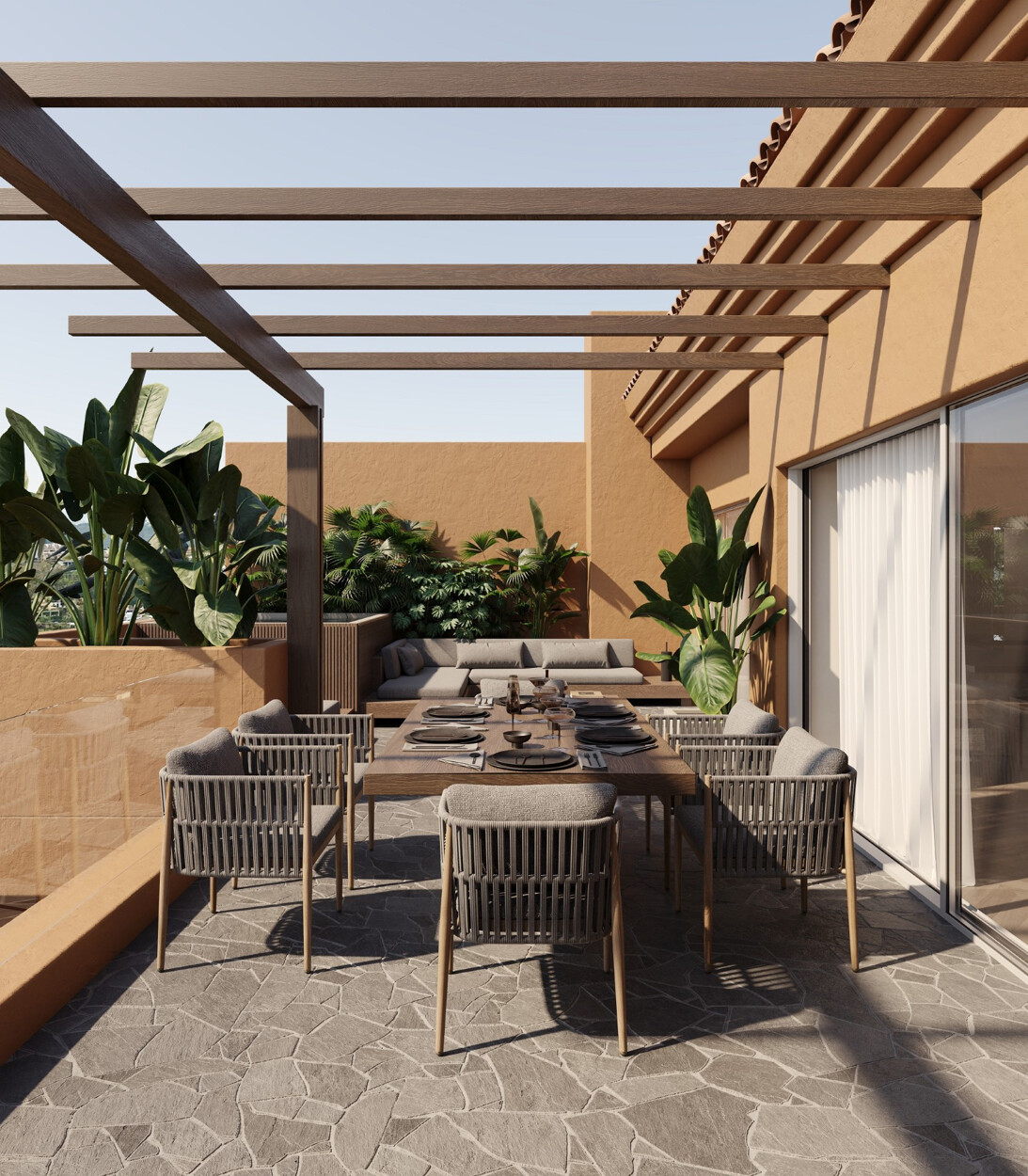 Luxe en moderniteit in dit volledig gerenoveerde penthouse appartement in La Cerquilla