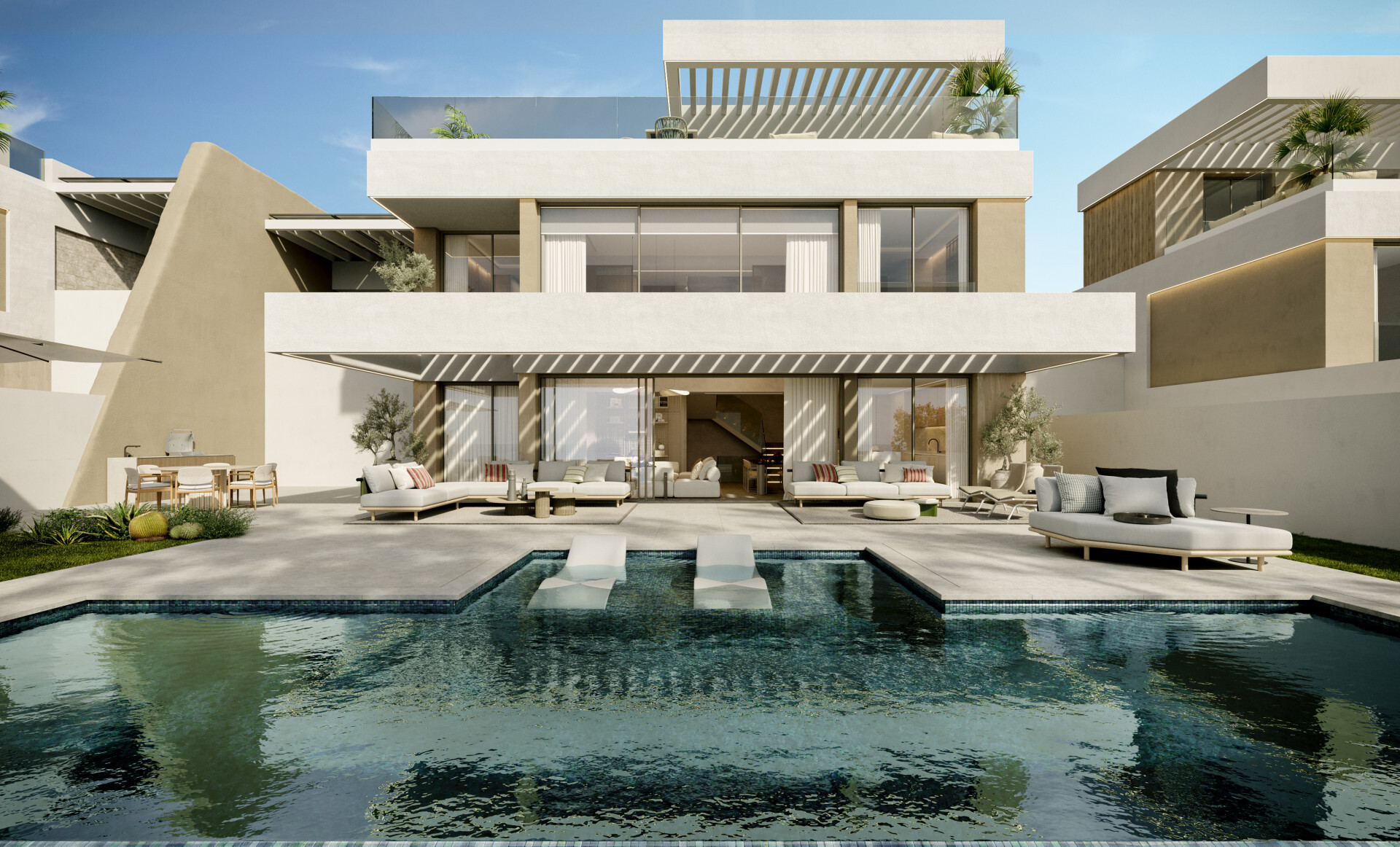 Luxe villa aan zee: de essentie van de mediterrane levensstijl in Marina del Este