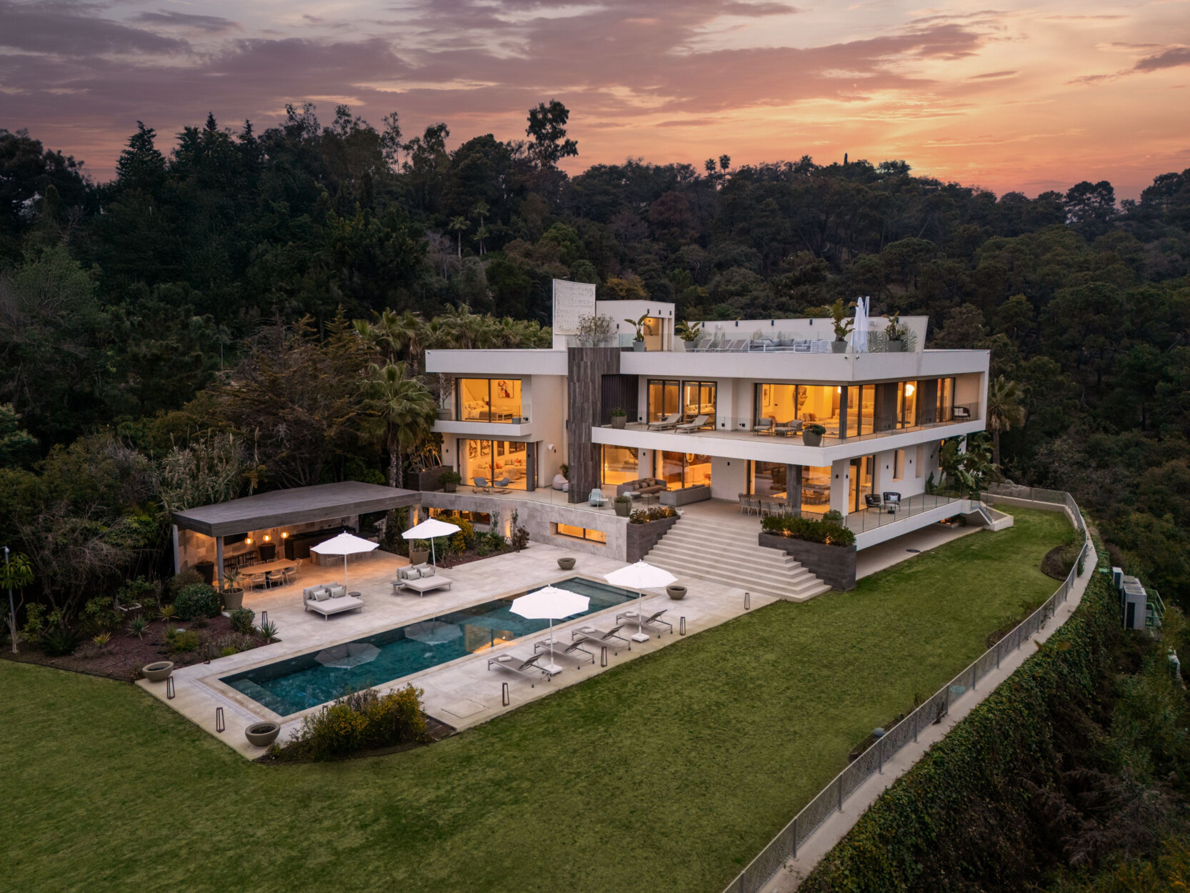 Moderne villa in La Zagaleta, stijl en verfijning in de meest exclusieve urbanisatie van Spanje