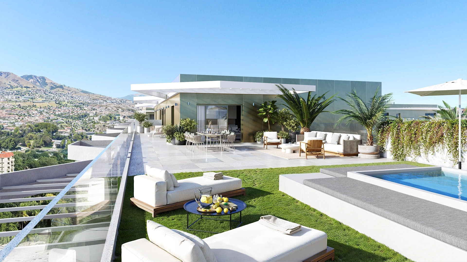 Elegant stedelijk resort: een unieke oase in Las Lagunas, Mijas