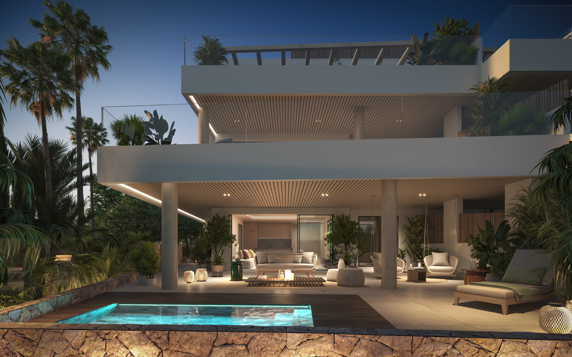 Premium appartement met privézwembad nabij Cabopino Golf, Marbella