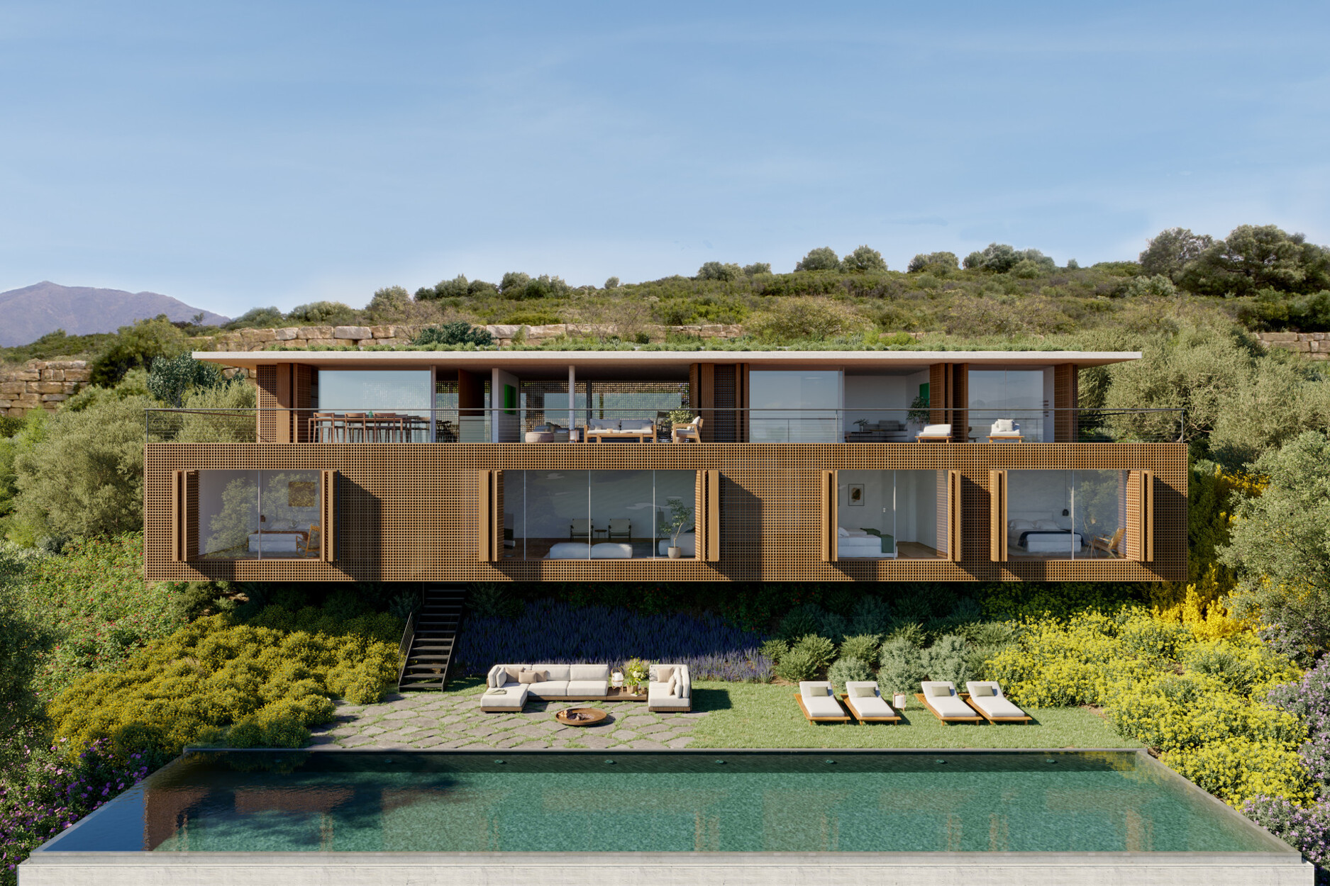 Moderne, luxe en zeer energiezuinige villa in de wijk Finca Cortesín