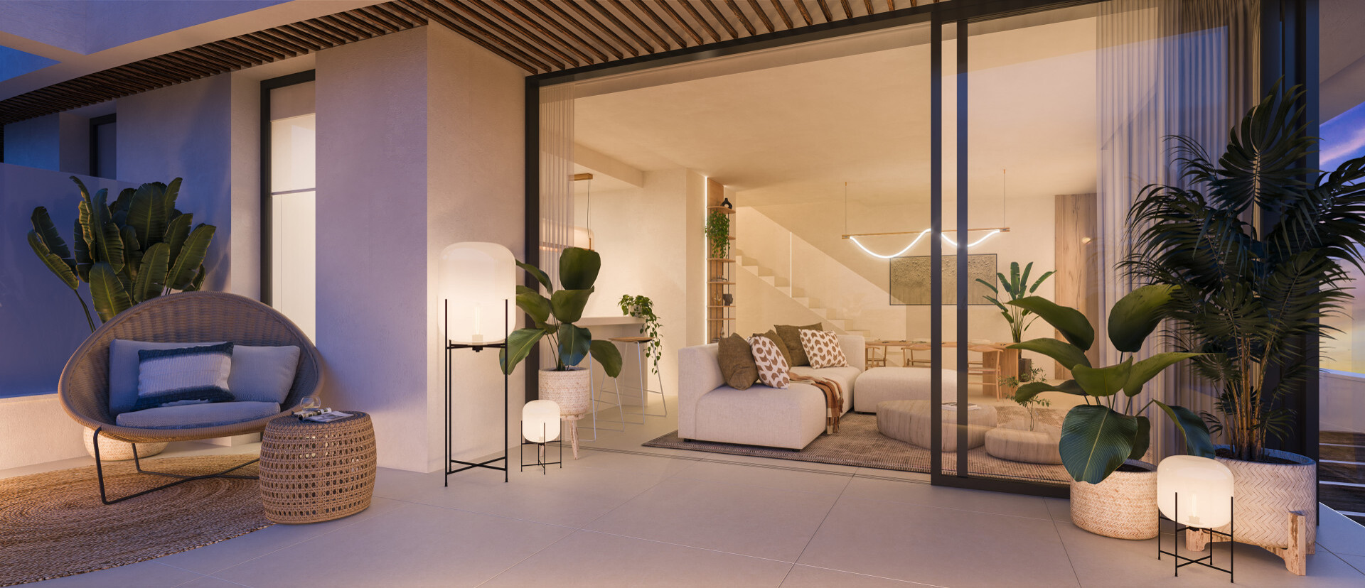 Appartement in een gebouw met een originele bootvorm