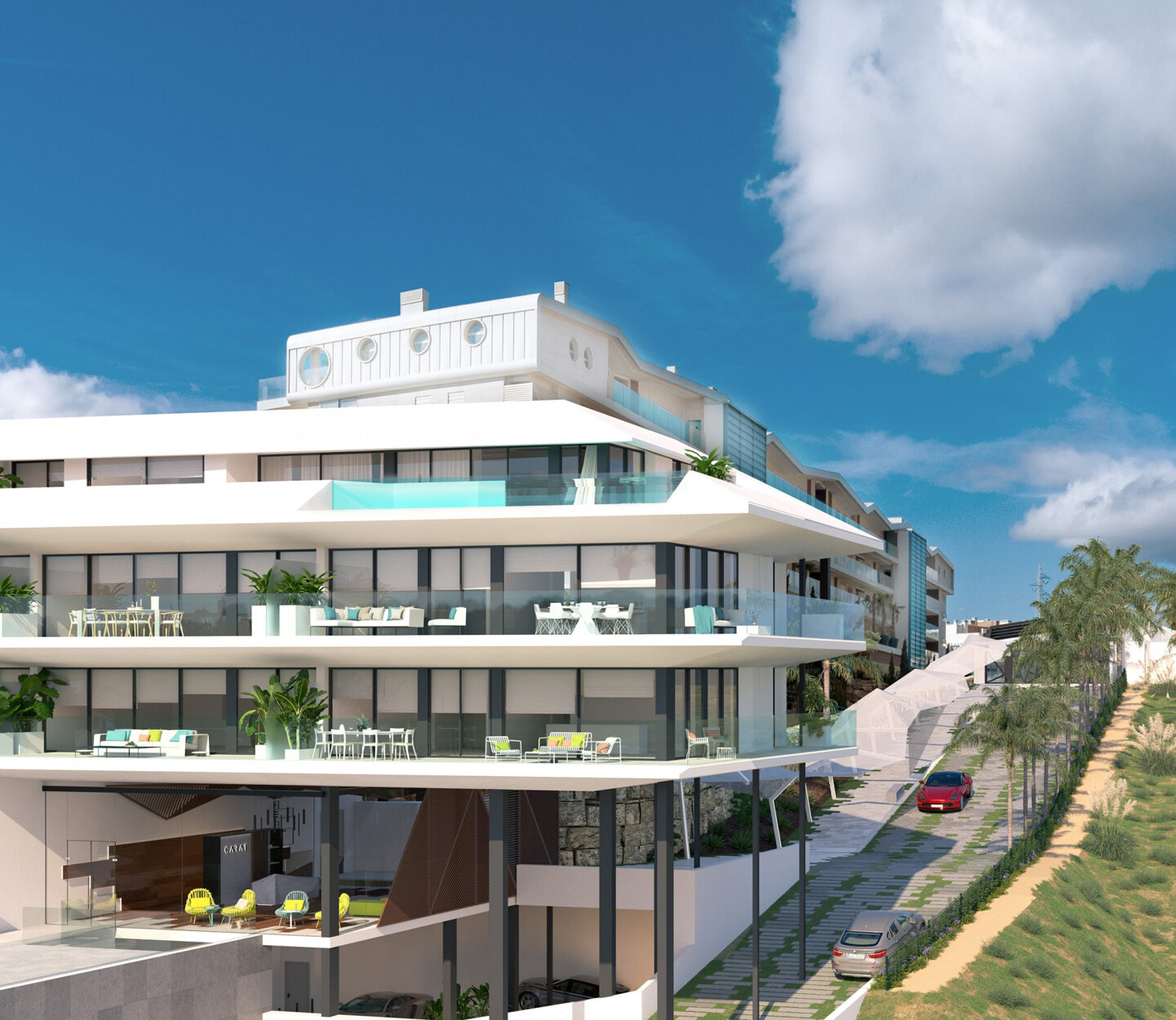 Prachtig penthouse met privézwembad in El Higuerón