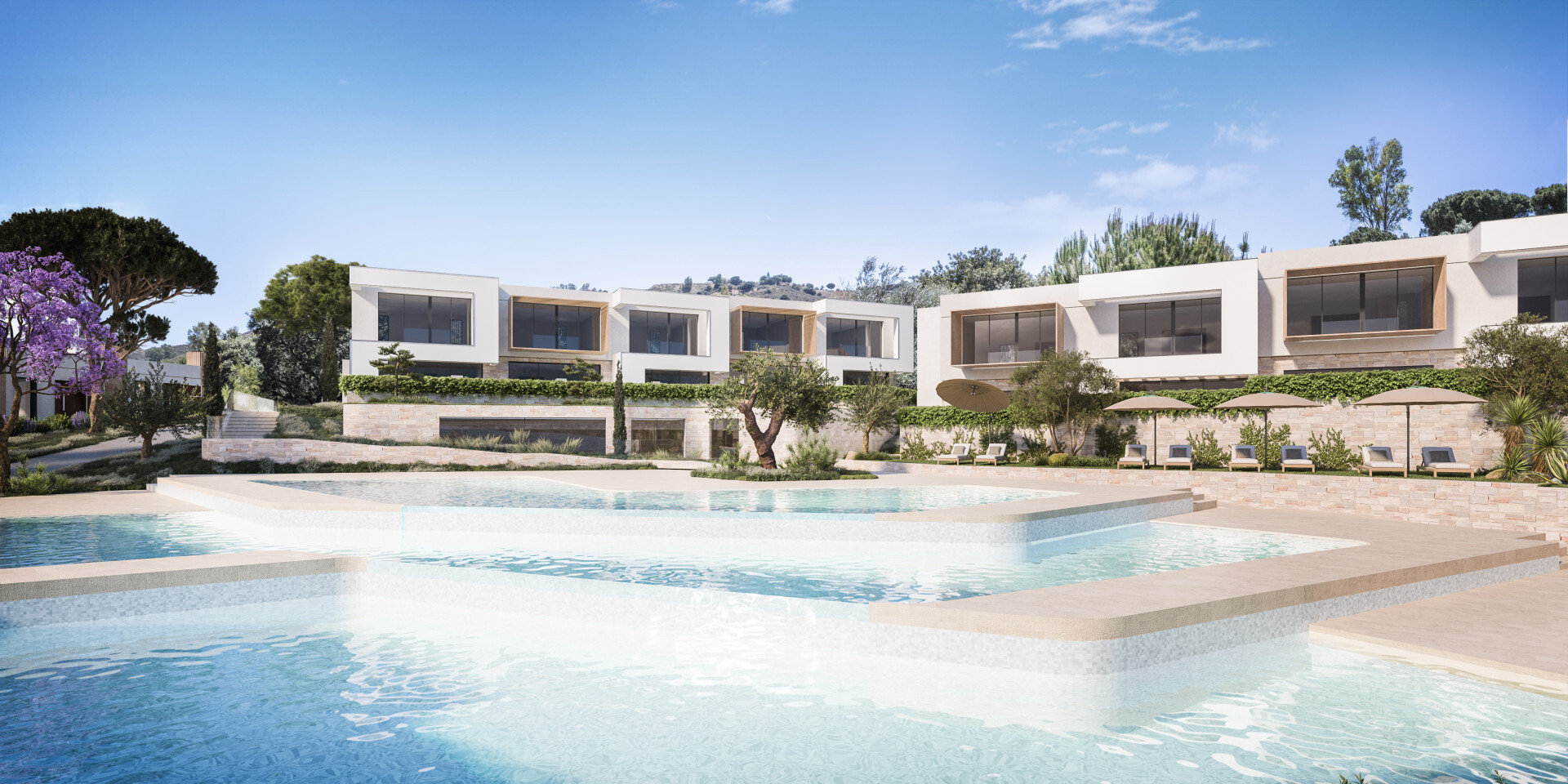 Elegant herenhuis met uitzicht op de golfbaan en exclusieve conciërgeservice