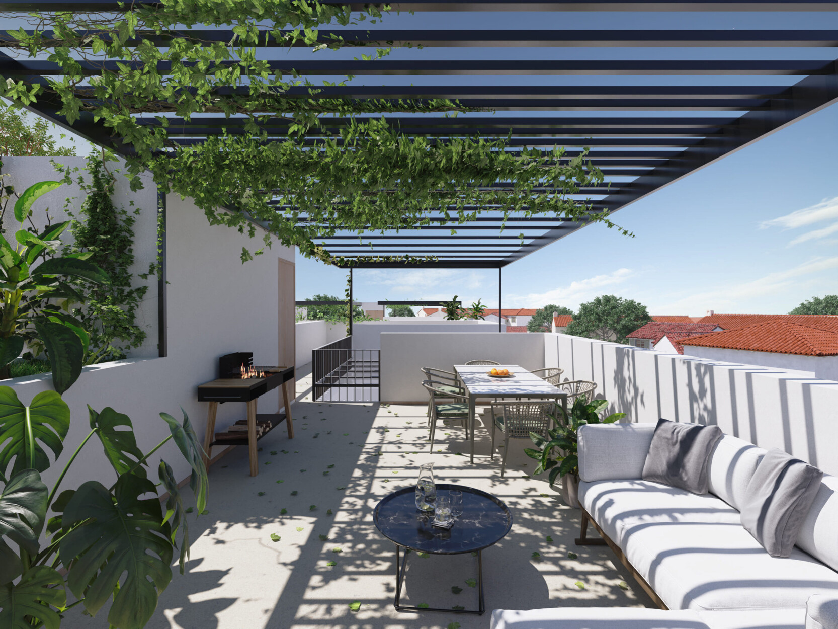 Exquise nieuwbouwwoning met patio in de meest pittoreske wijk van Málaga