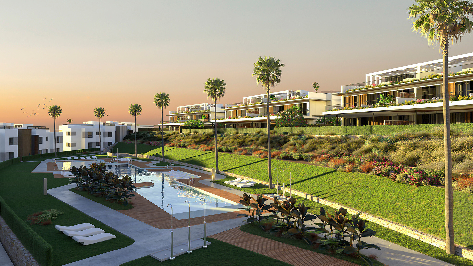 Paradijselijk appartement in prestigieuze Golf Club, Marbella