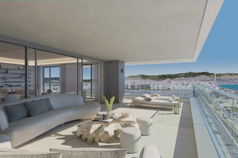 Penthouse te Malaga