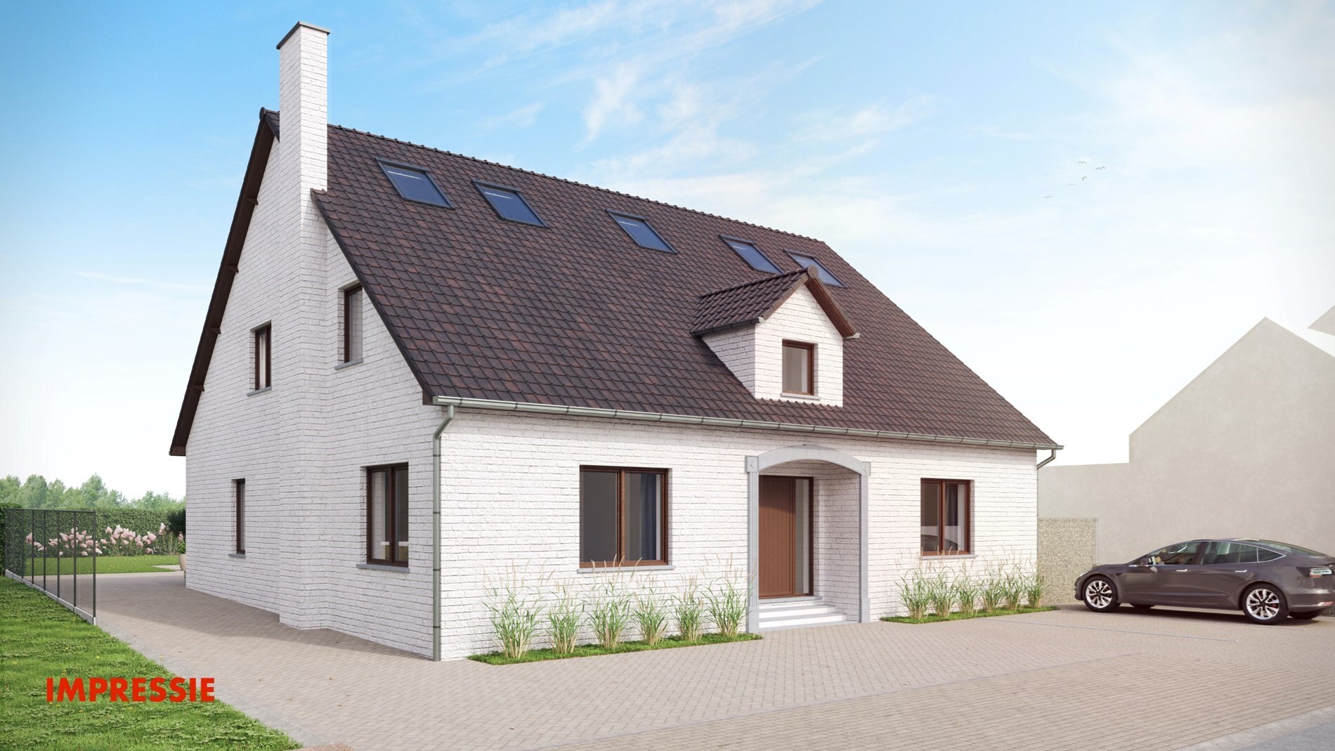 Ruime woning met 4 slaapkamers 