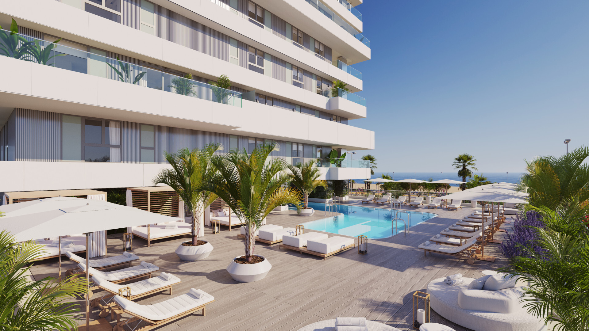 Spectaculair appartement in exclusieve toren in Málaga West