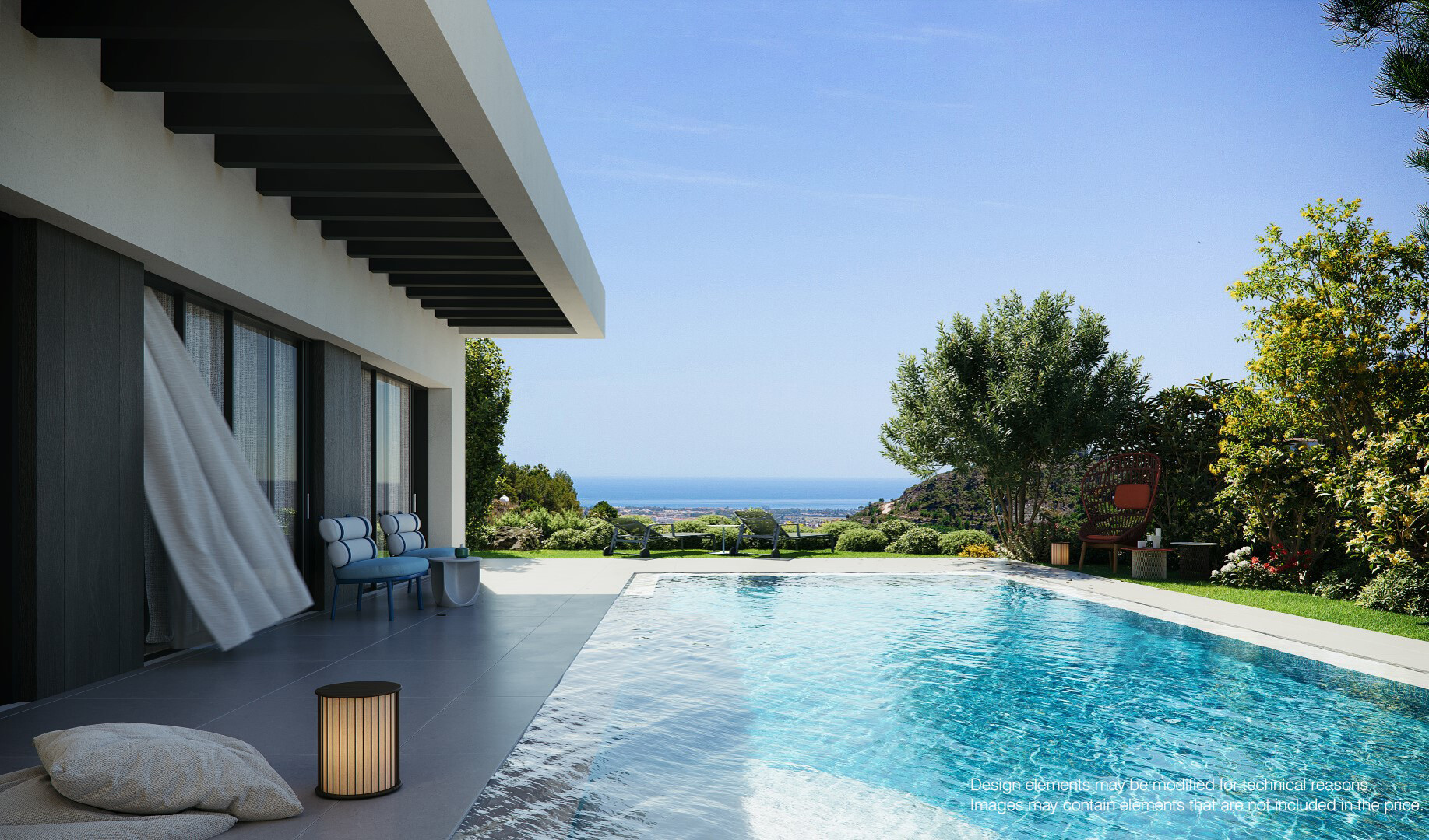 Designvilla met schitterend uitzicht in het charmante dorpje Mijas