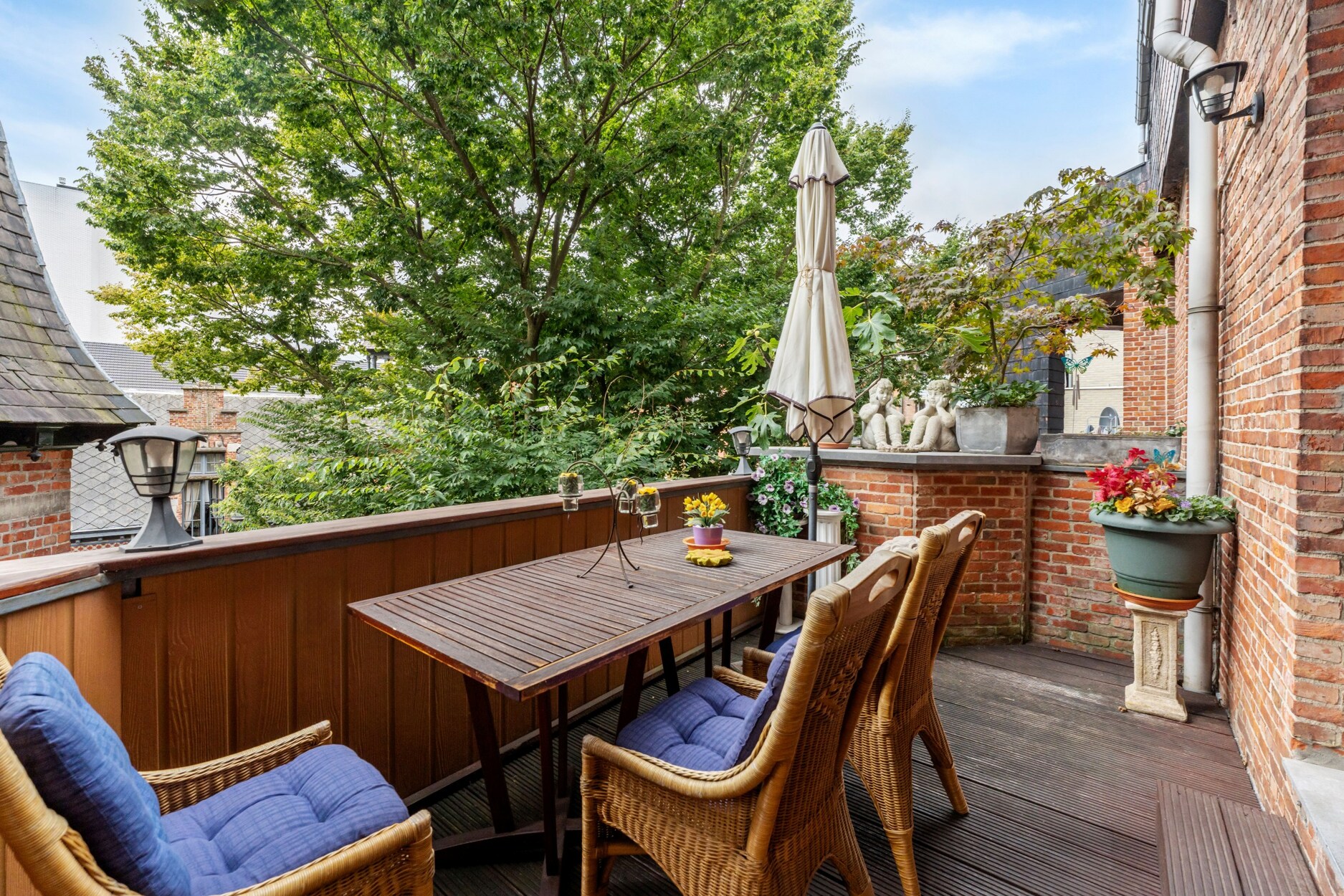 Appartement met 3 slaapkamers, 2 terrassen en garagebox - (optioneel) 