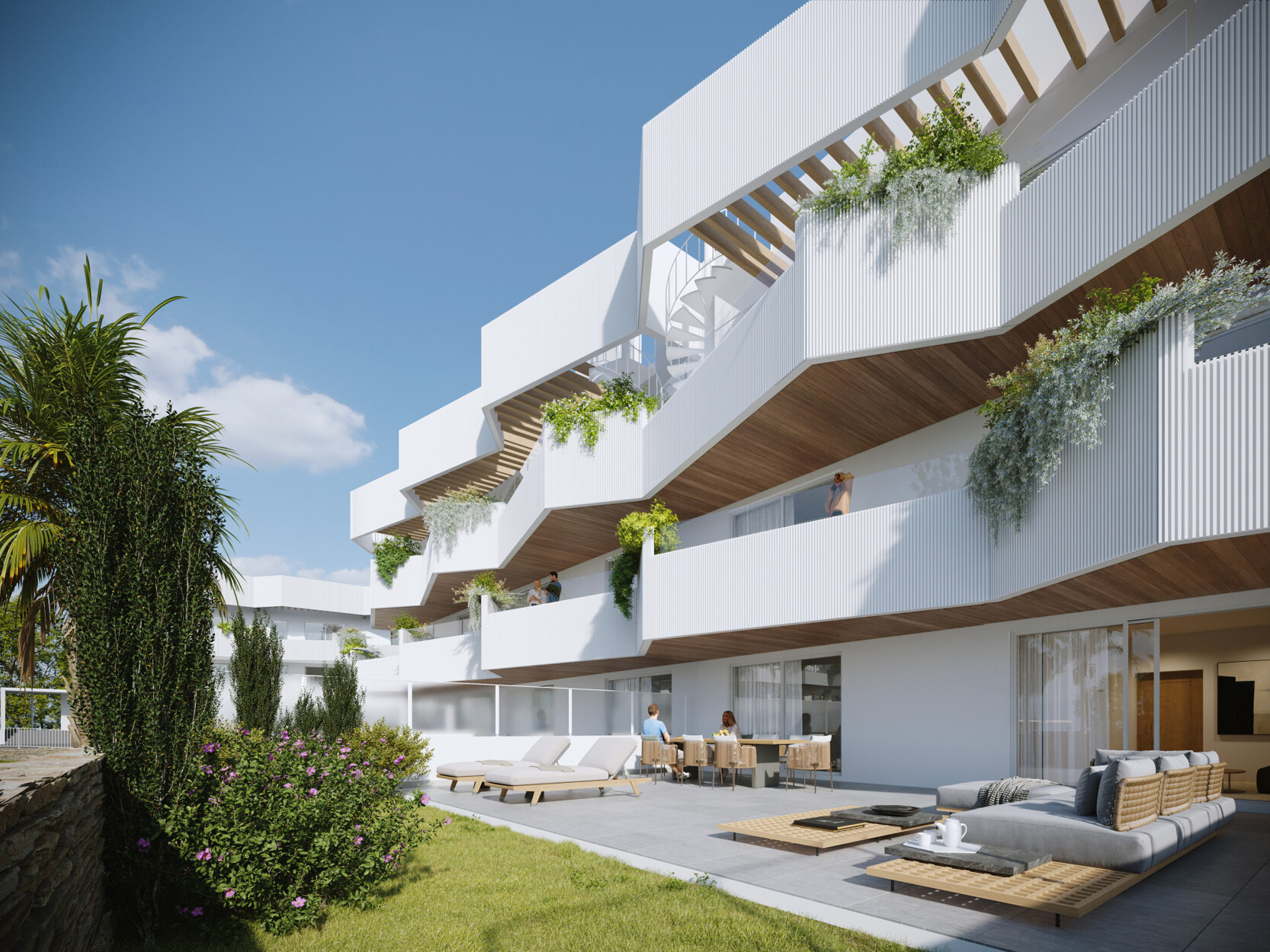 Charmant appartement op de begane grond in een prestigieuze woonwijk