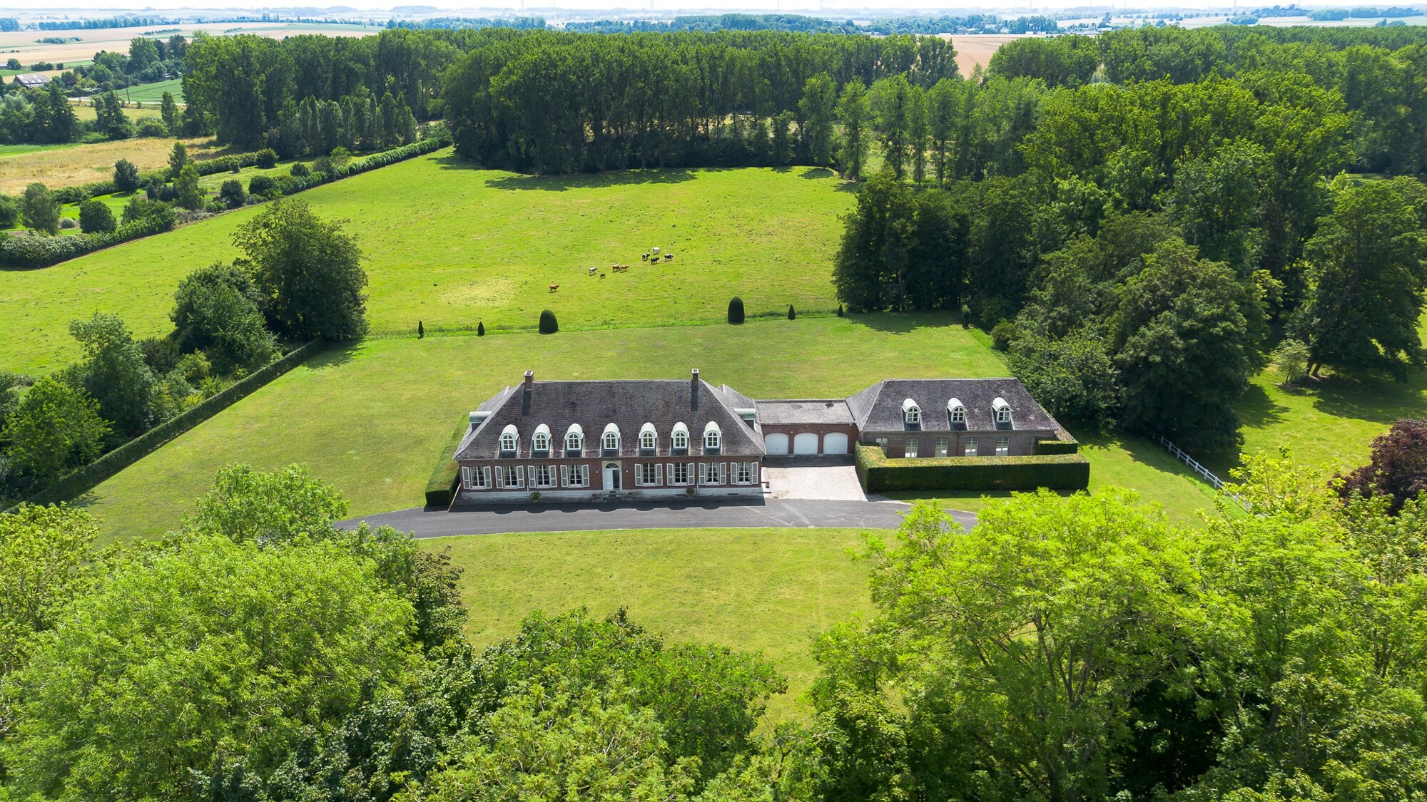 Harmignies - Uitzonderlijk eigendom op bijna 2 ha