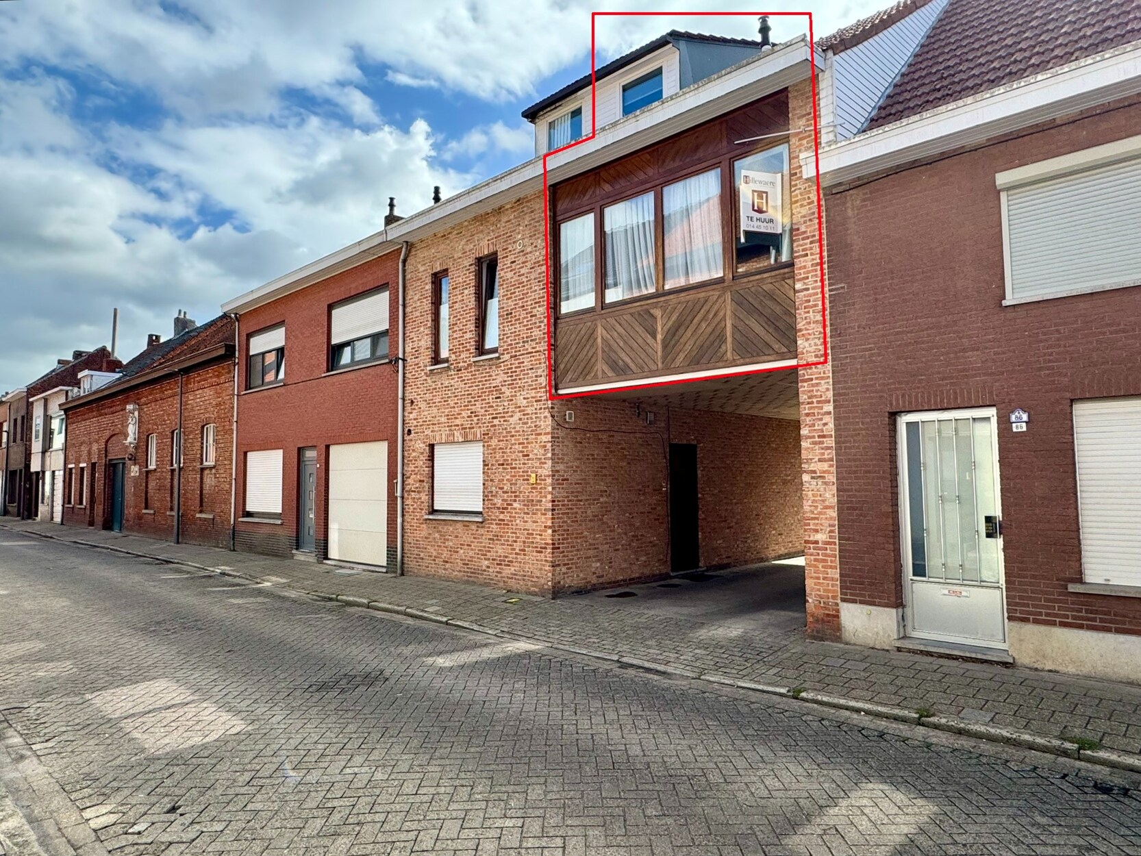 Gezellig duplex appartement met 1 slaapkamer en garagebox