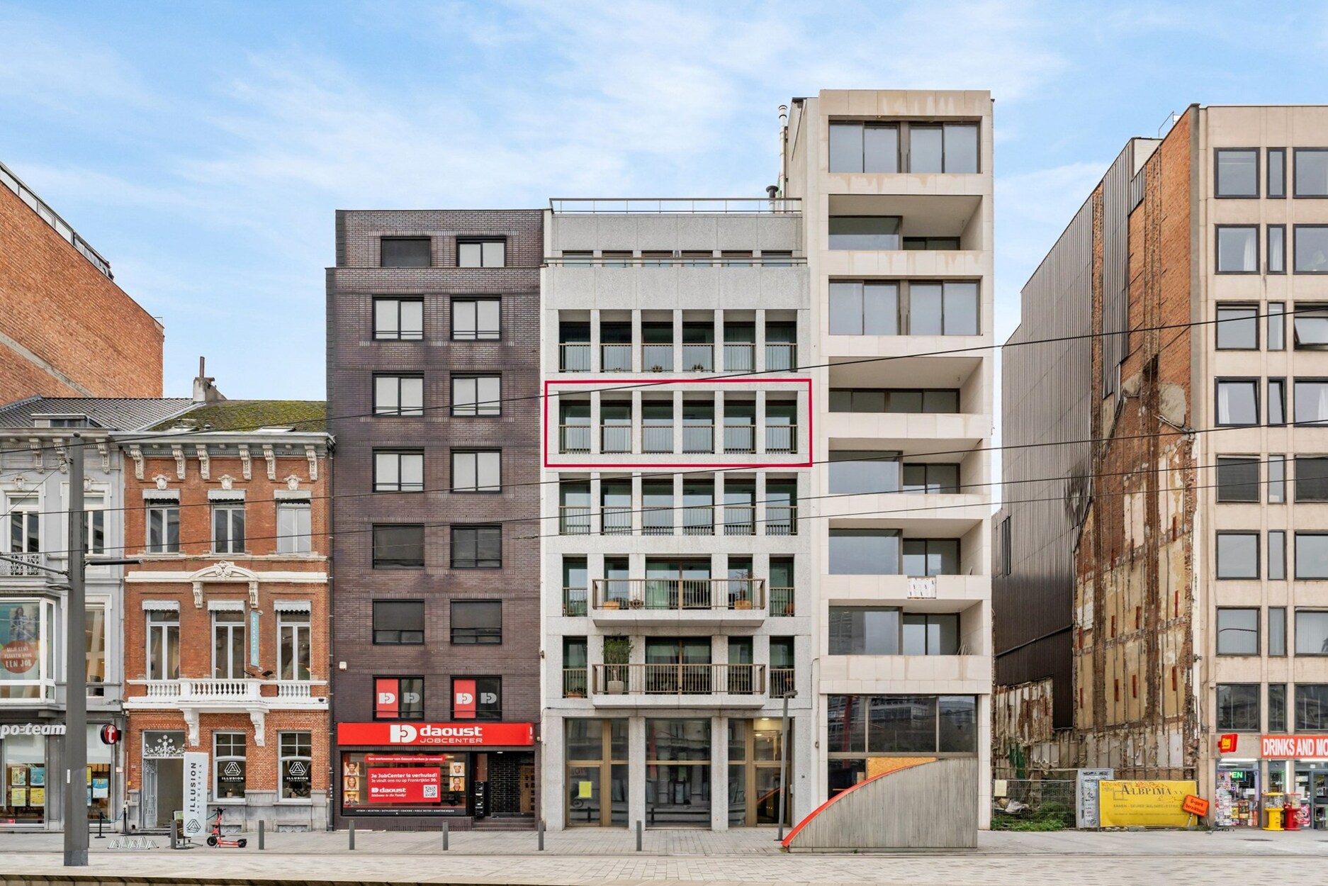 Nieuwbouwproject met frontaal zicht op de Opera van Antwerpen!