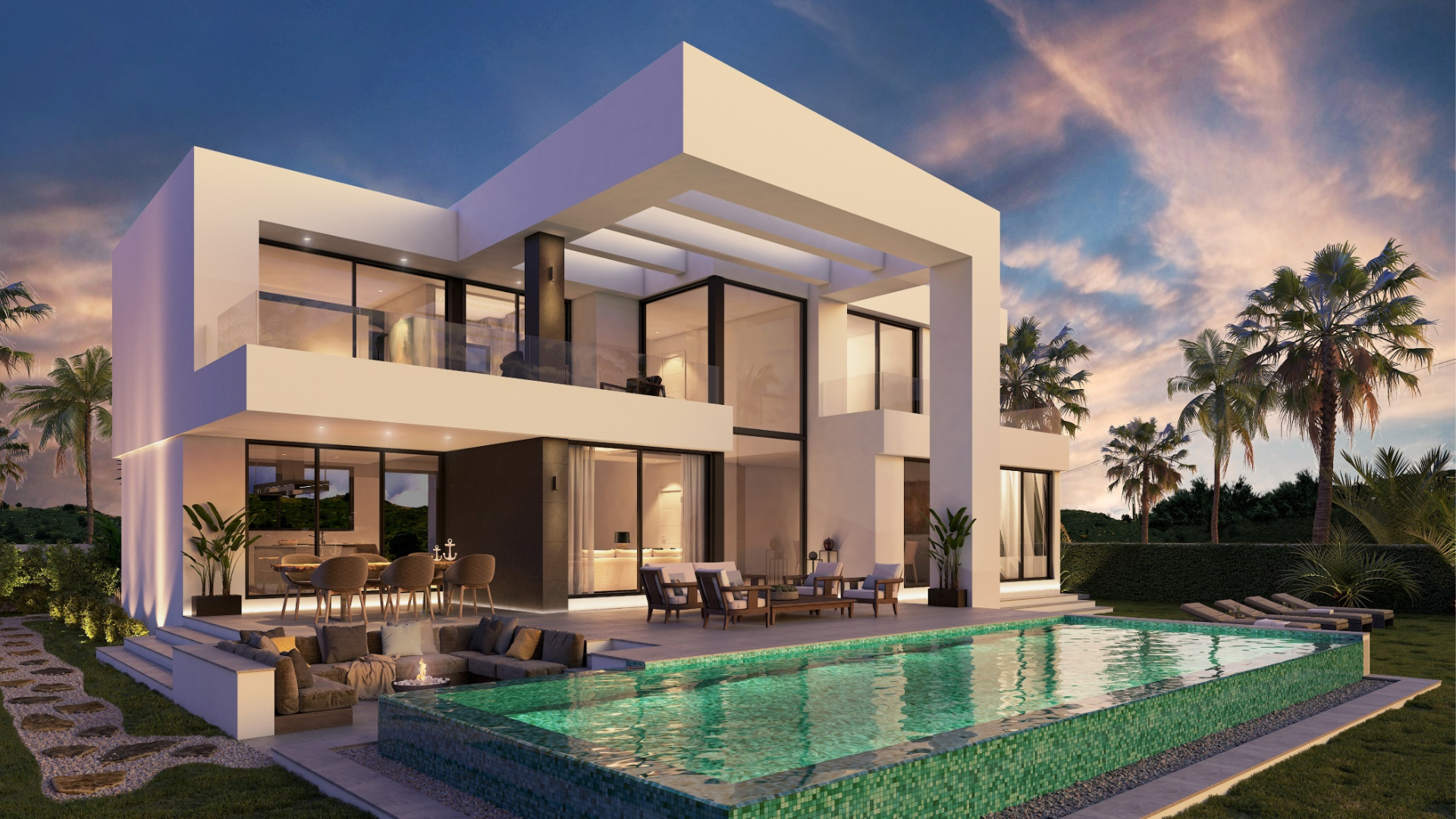 Villa met zeezicht in El Limonar, Málaga Oost