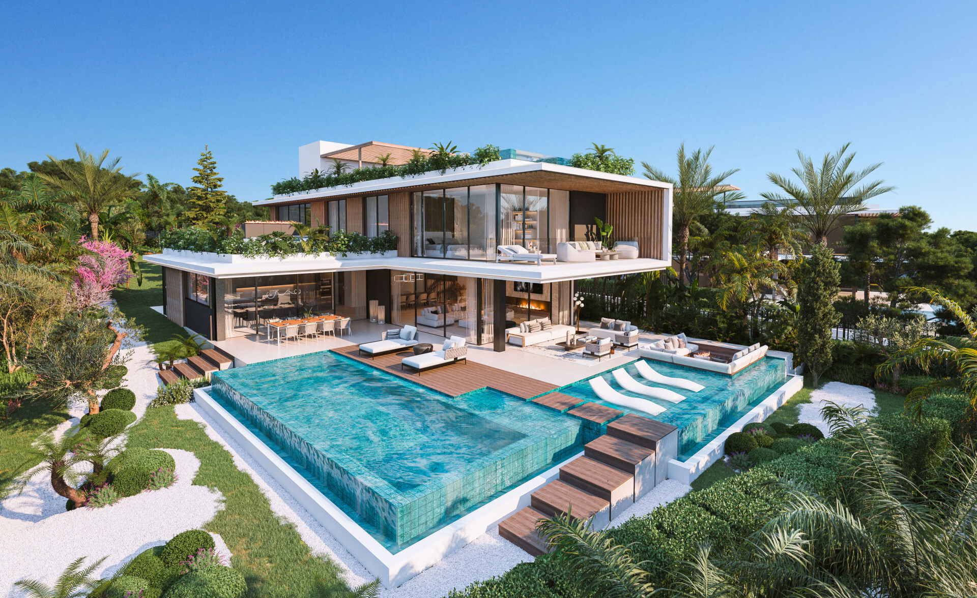 Villa buiten plan inCascada de Camoján, Golden Mile