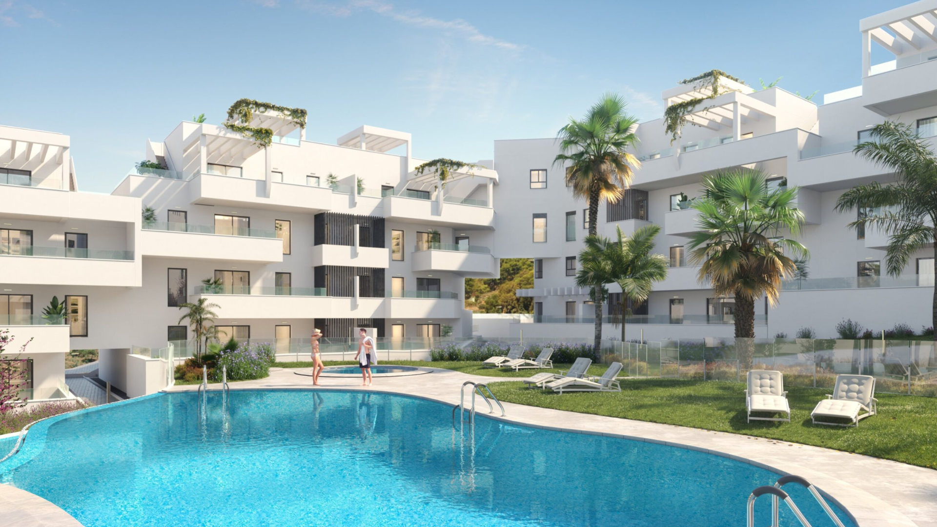 Modern appartement in Colinas del Limonar, Málaga